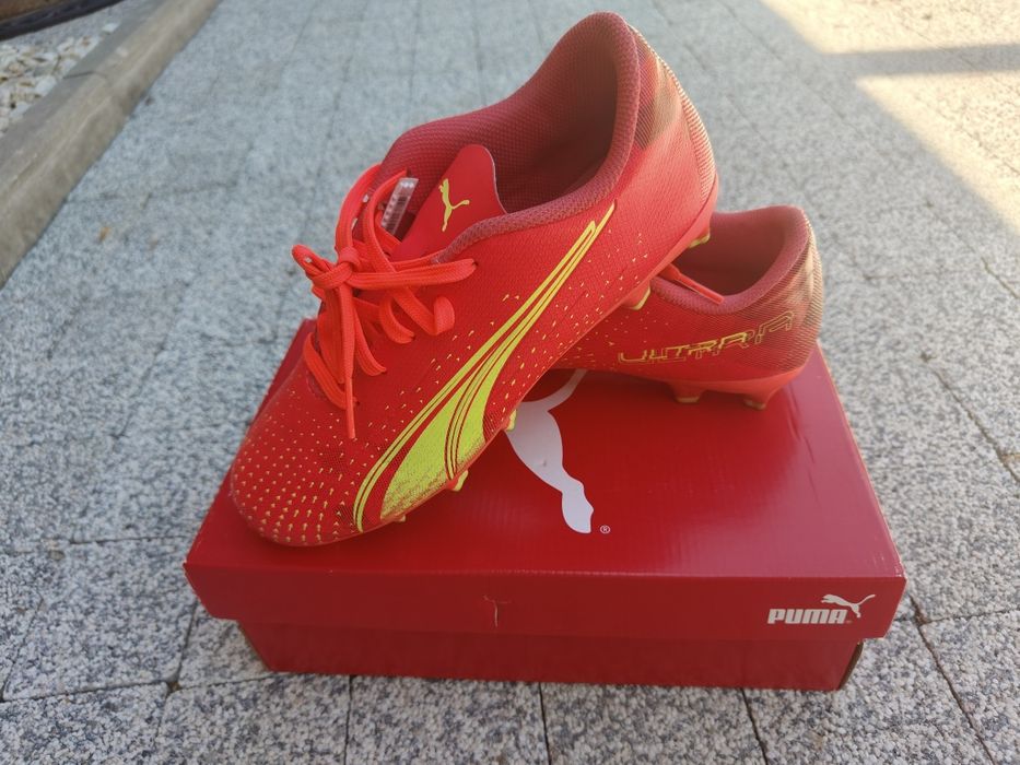 Buty piłkarskie, korki, PUMA ULTRA PLAY FG/AG Junior, rozm.  36