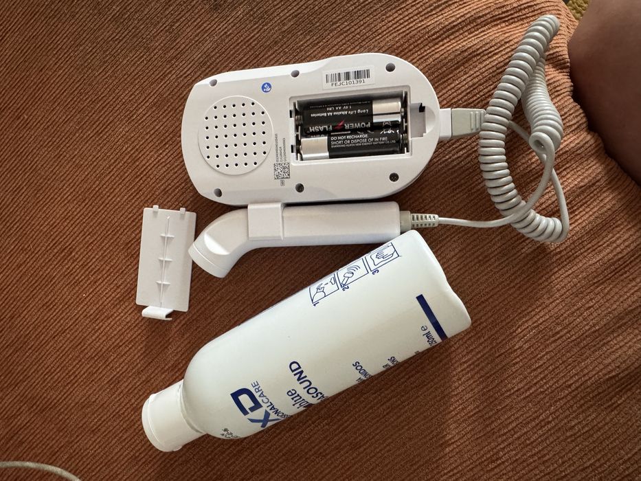Doppler fetal ainda na caixa