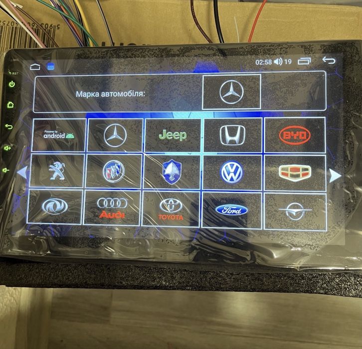 Андроід магнітола 10 дюймів для VW Crafter 2018+