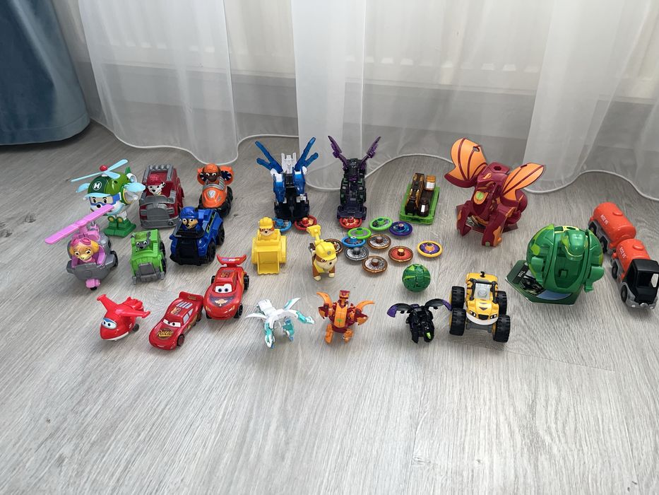 Літачки Super WiNGS, Щенячий патруль, Wild Screechers, Тачки