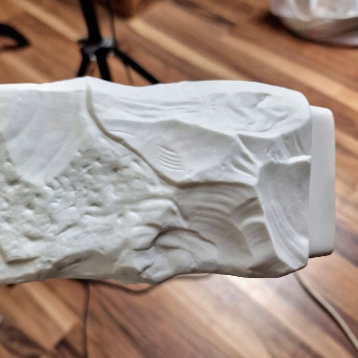 Porcelanowy Modernistyczny Op - Art Wazon Seltmann Weiden - Bawaria