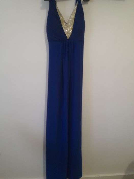Vestido de senhora S azulao usado apenas uma só vez.