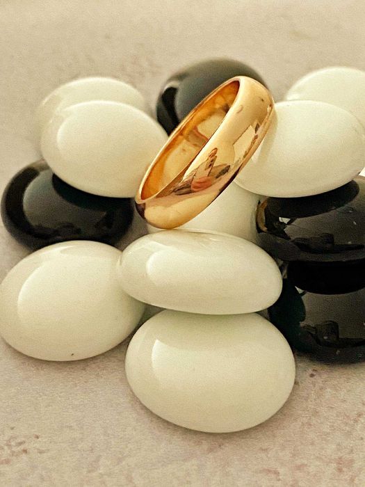 Позолоченное Обручальное Кольцо (Позолота 585 пробы), Обручка. Акция