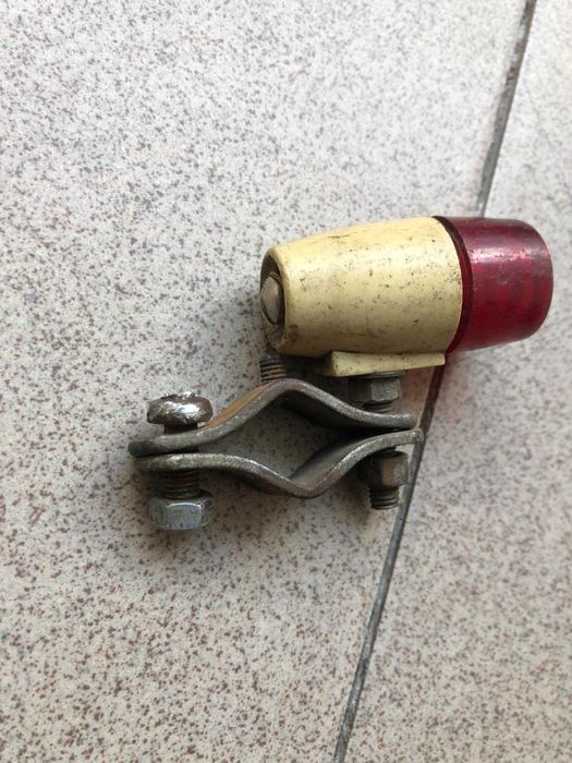 Stara tylna lampka rowerowa PRL