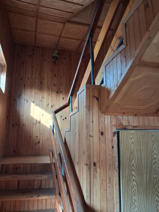 Dom pietrowy plus b. gospodarcze 180 m2 Oksa