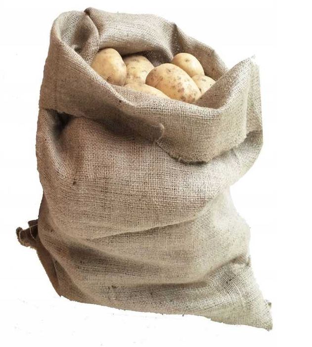 WOREK JUTOWY MOCNE worki jutowe z juty na prezenty ozdoba na święta