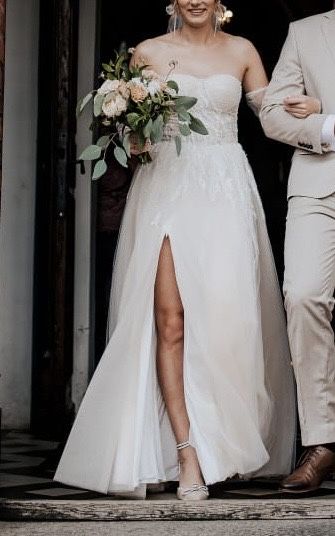 Suknia ślubna, gorset lalila