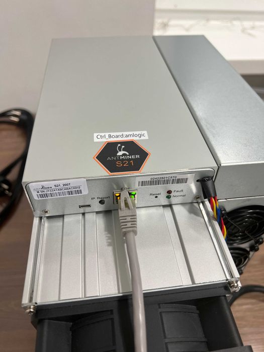 Гарантія! Asic S21 200 Th + технічна підтримка| асік, майнер, antminer, асик, антмайнер, CV1835