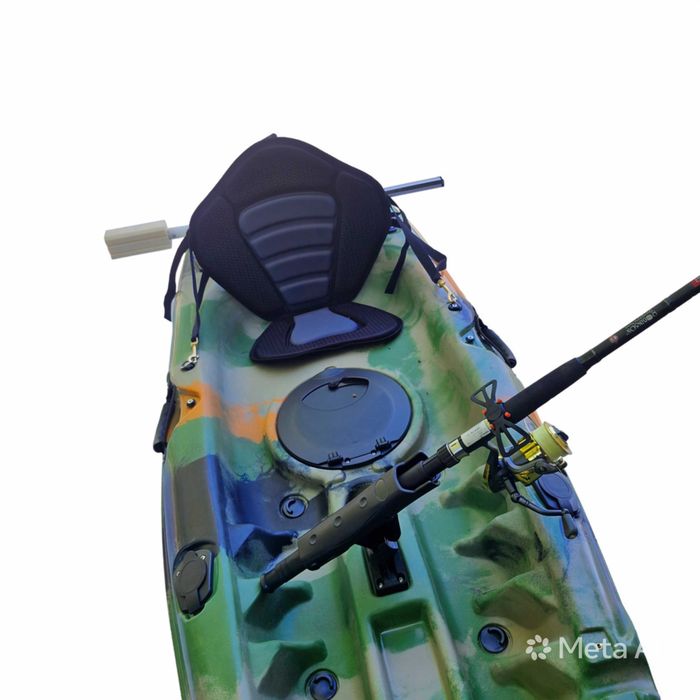 Kajak wędkarski 265 cm | pod silnik | wiosło | 4 uchwyty | nowy