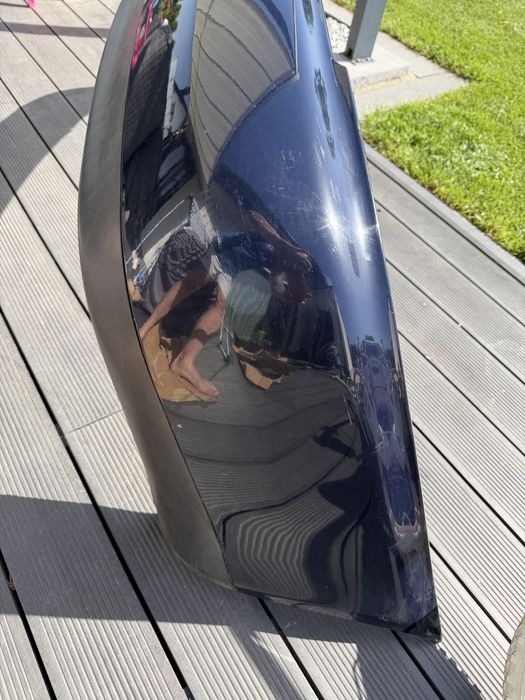 Zderzak tyl Audi A4 1996, granat