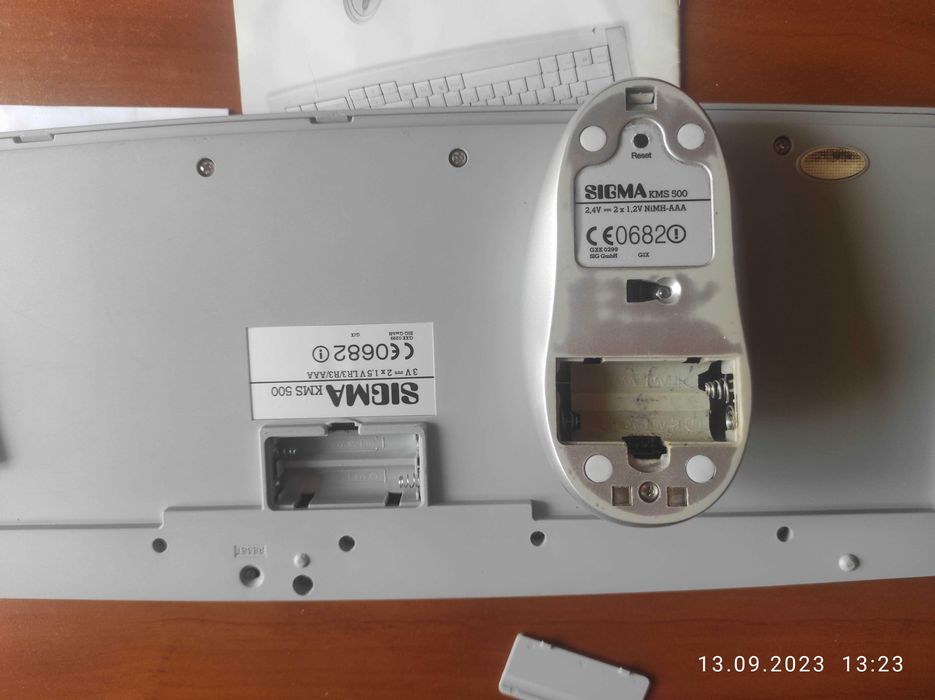 Радиоклавиатура и оптическая мышь Sigma KMS-500