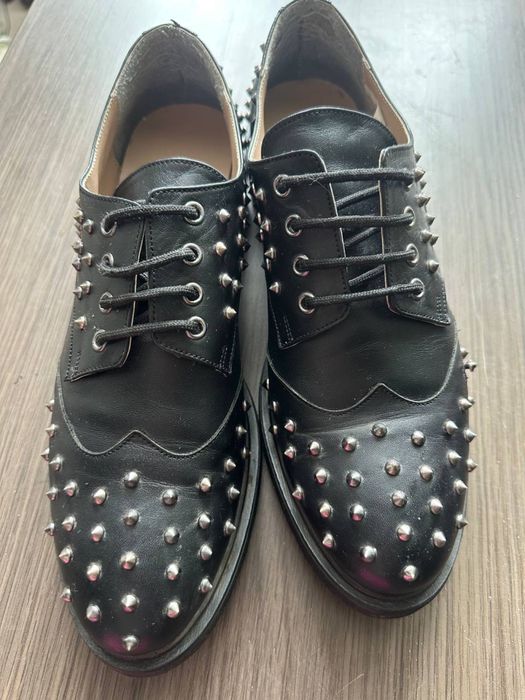 Кожаные Derby на шнуровке