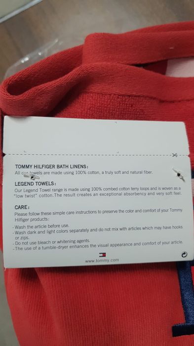 Toalha de Praia Tommy Hilfiger