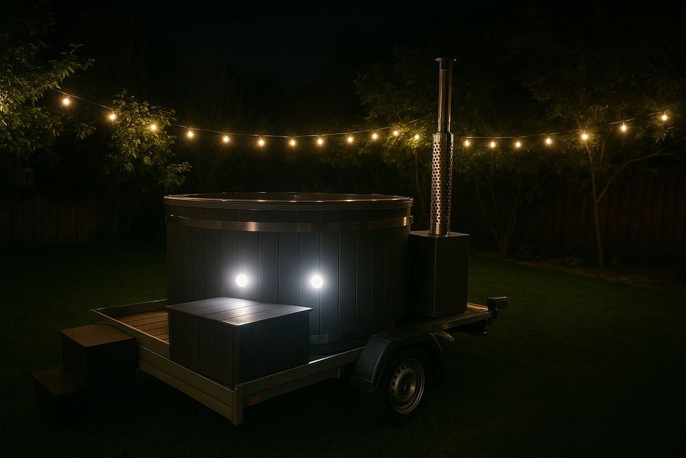 Mobilna Sauna/ Balia Wynajem _Mobilne Spa_Poznań i okolice
