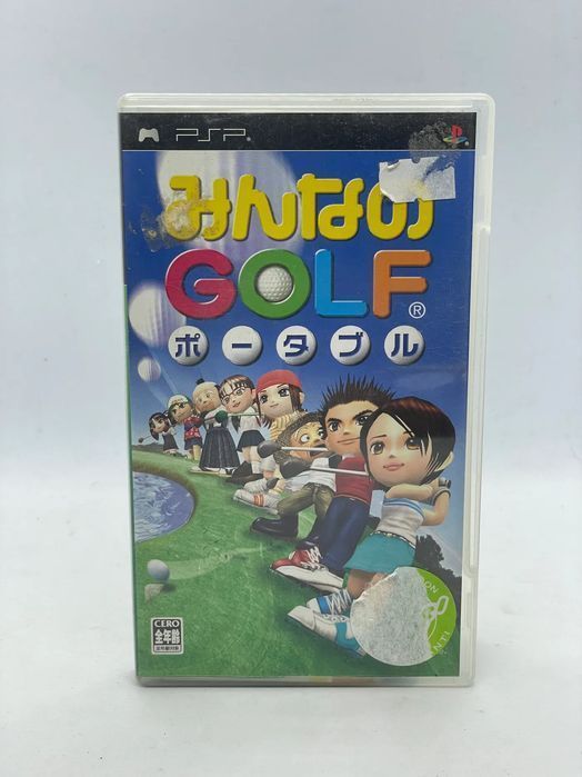Minna no Golf Portable PSP (JPN) Po Japońsku