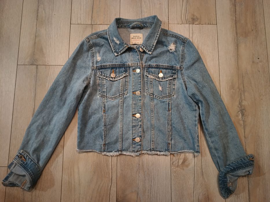 Kurtka jeansowa damska Stradivarius