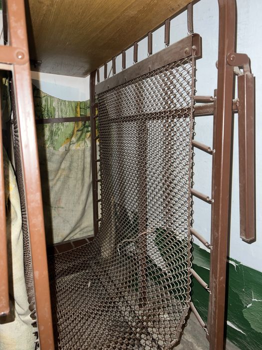 Кровать детская односпальная металлическая