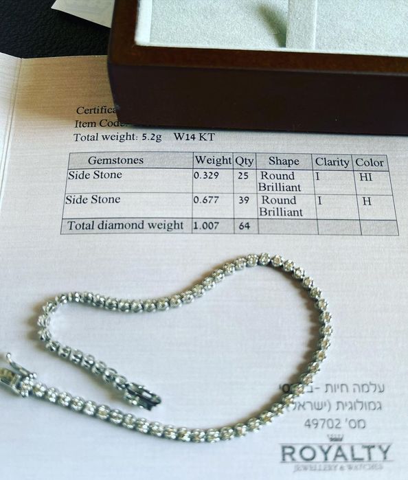 Браслет. Бриллианты