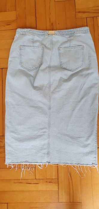 Spódnica jeansowa midi Mohito rozm 42