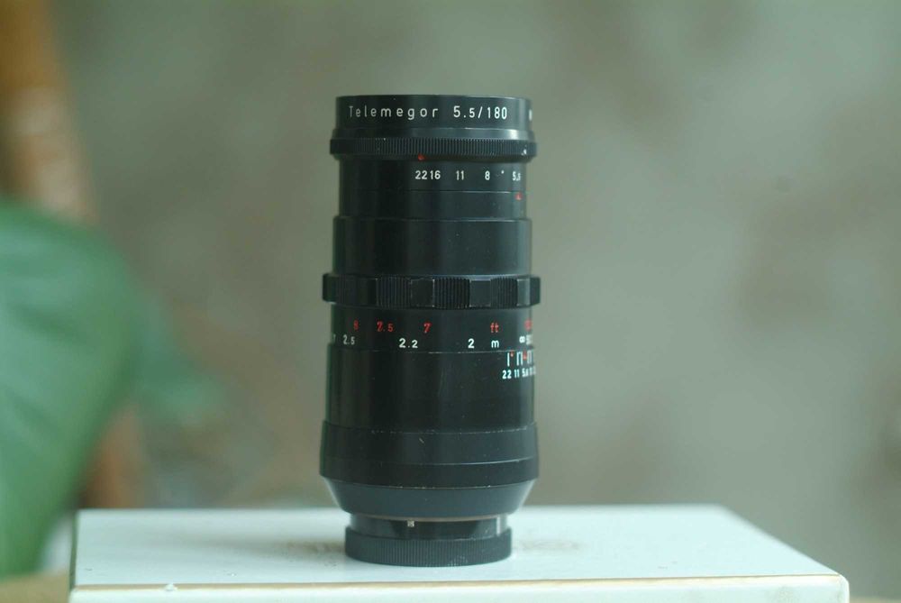 Объектив Meyer Telemegor  5.5 180мм Exakta Экзакта