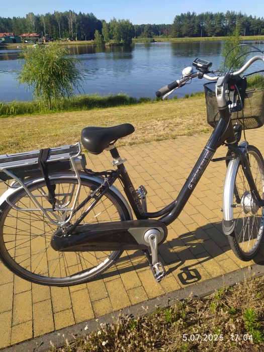 rower elektryczny Pegasus 28 cali koła (nowa bateria ) z lokalizatorem GPS