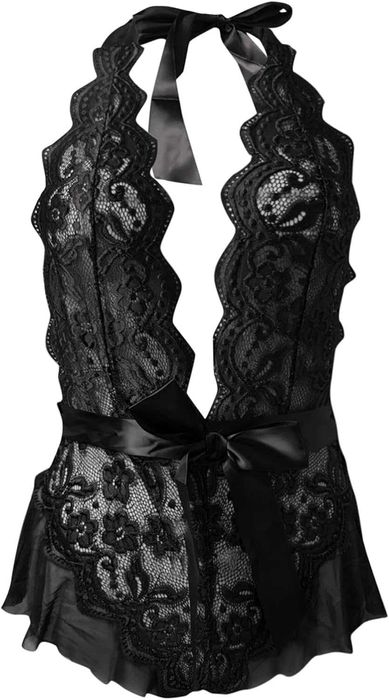 Nowa bielizna jednoczęściowa / koronkowa / body / czarna "S" !2299!