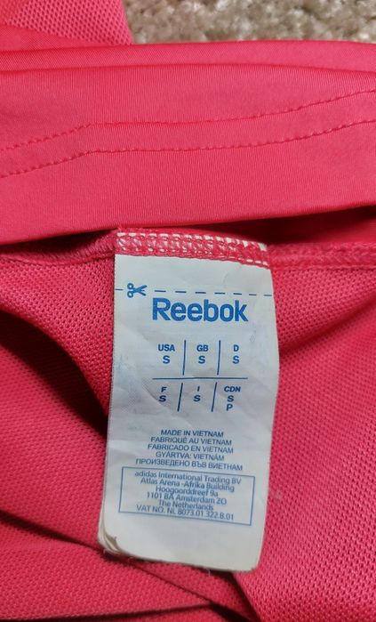 Спортивная майка, футболка Reebok. Размер S, 42-44.