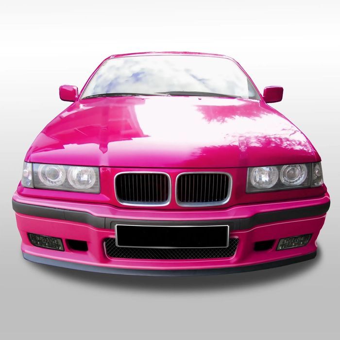 Para-choques Frontal BMW E36 2, 3, 4 portas, touring, cabrio, coupé e compact em plástico look M3 em plástico
