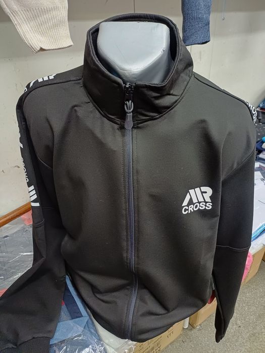 Bluza męska czarna AIR CROSS. L.