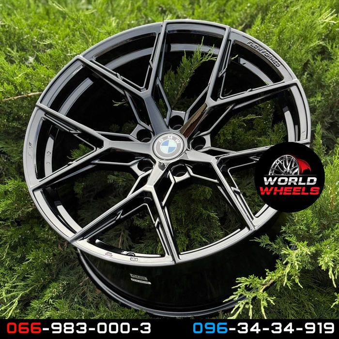 Диски R20 5x120 BMW X5 X6 E53 E70 F15 E71 F16 VOSSEN разноширокие черные ковка