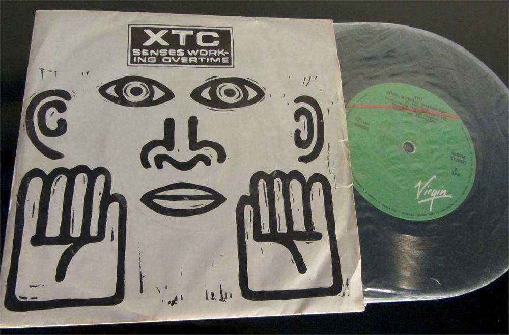 XTC - Senses Working Overtime - VINIL 7"