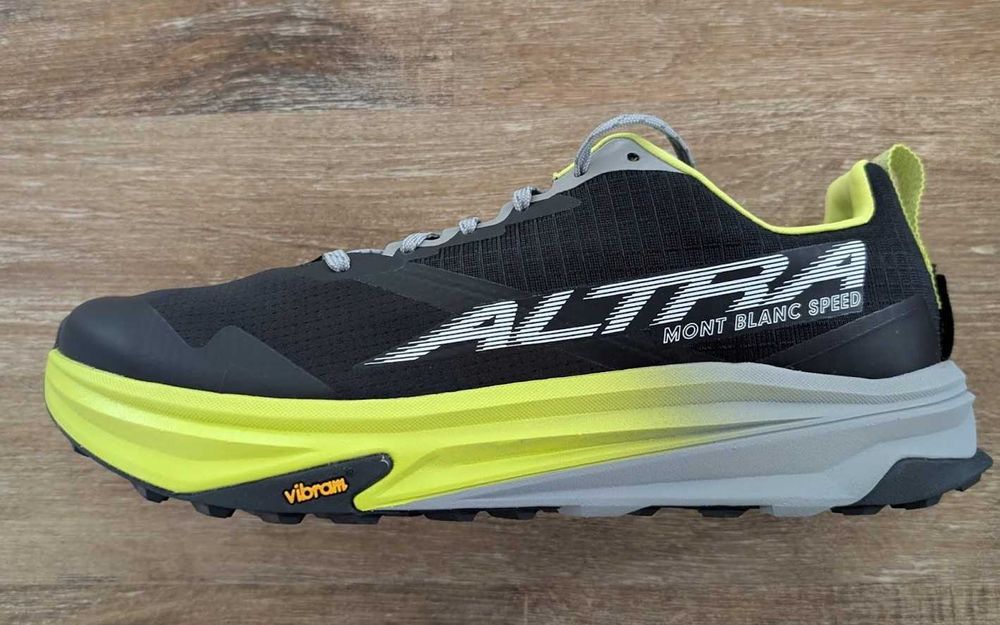Кросівки для бігу чоловічі Altra Mont Blanc Speed black/lime