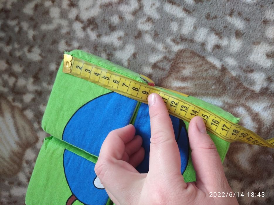 Продам мягкие детские кубики пазлы