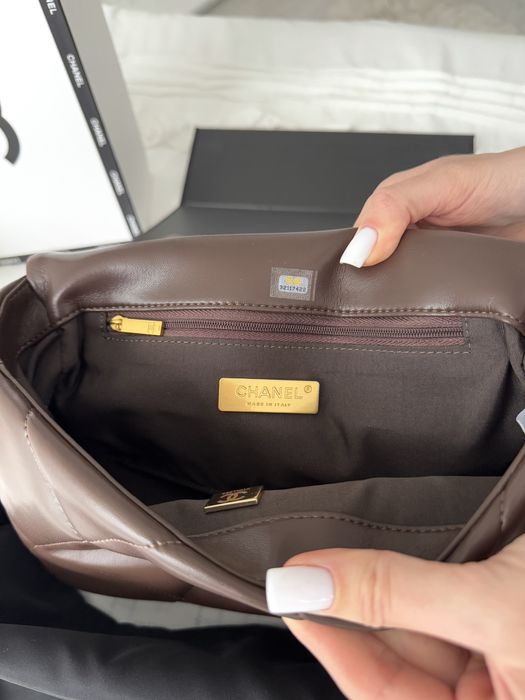 Сумка Chanel шоколадна, чорна