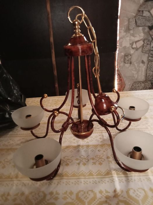 2 candeeiros de luz