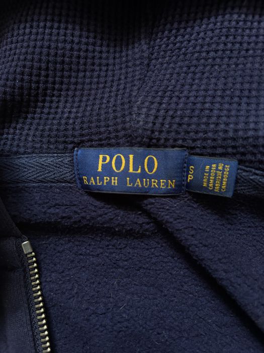 Zip Polo Ralph Lauren синя