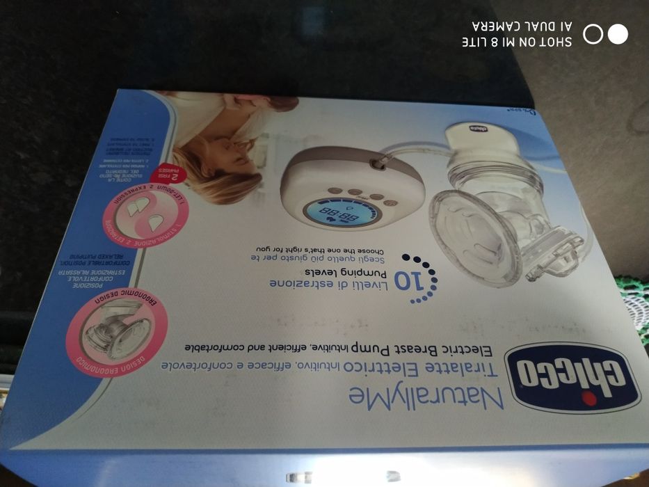 Bomba tira-leite Chico está nova