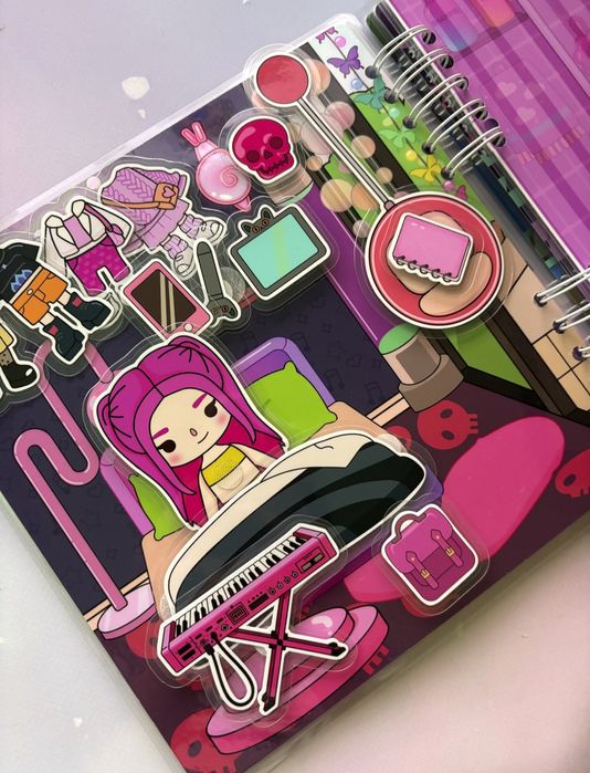 Альбом на липучках Кейпоп демон хантерс фігурки К Рор