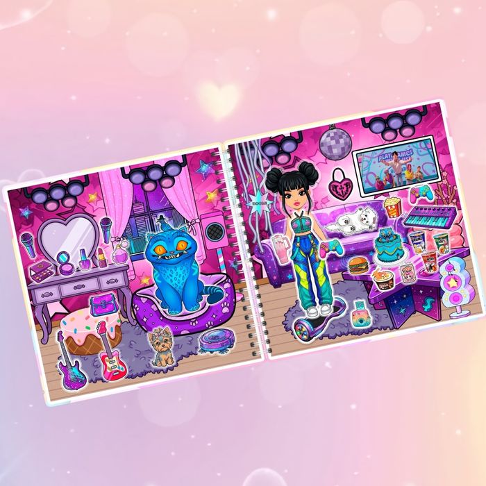 Альбом на липучках «К-рор»