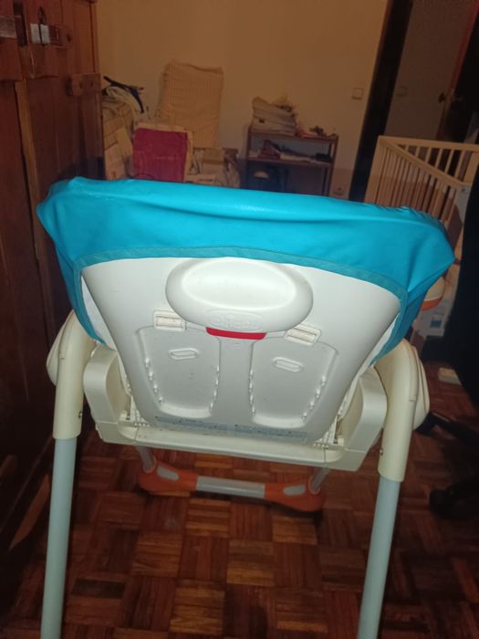 Cadeira refeição bebé chicco