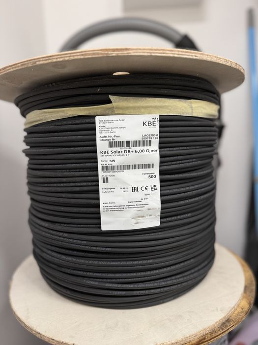 кабель для сонячних панелей 4mm