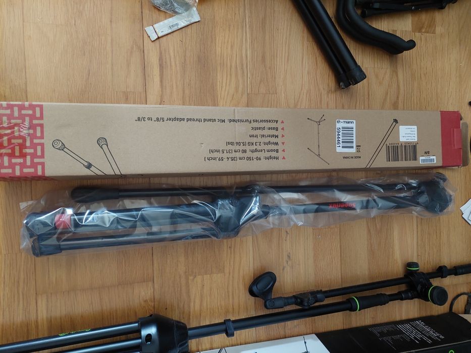 Suporte microfone MS108E Superlux RESERVADO