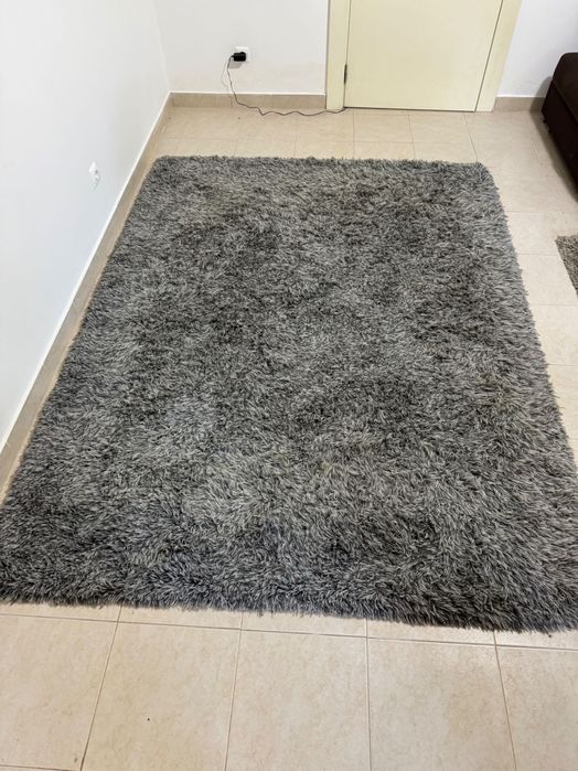 Tapete Grande Premium IKEA STOCKHOLM (170x240cm) - Cinza