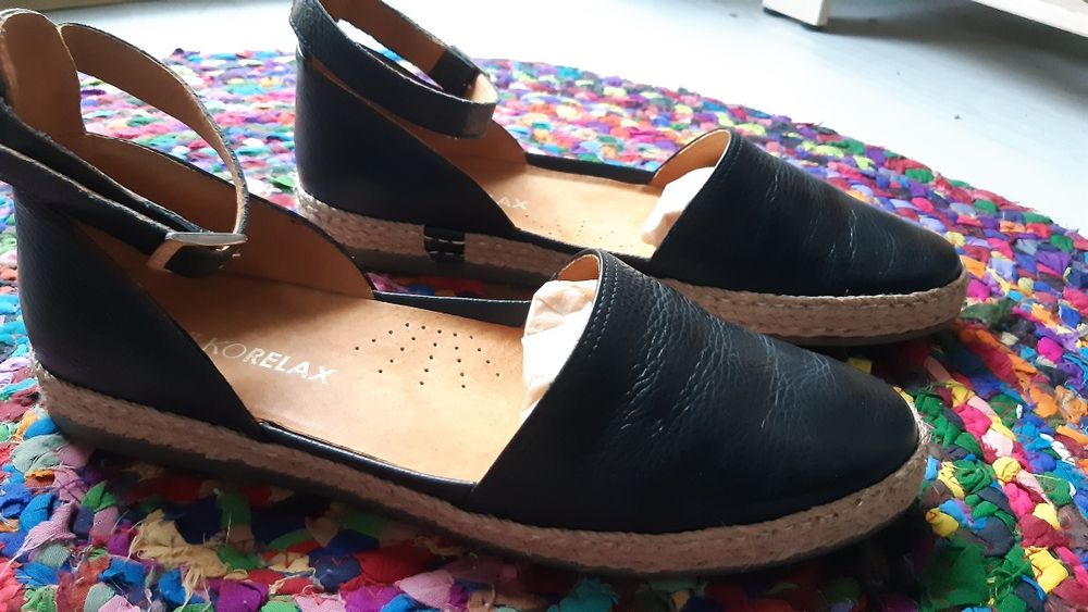 Półbuty letnie Ryłko relax 39 (40) czarne