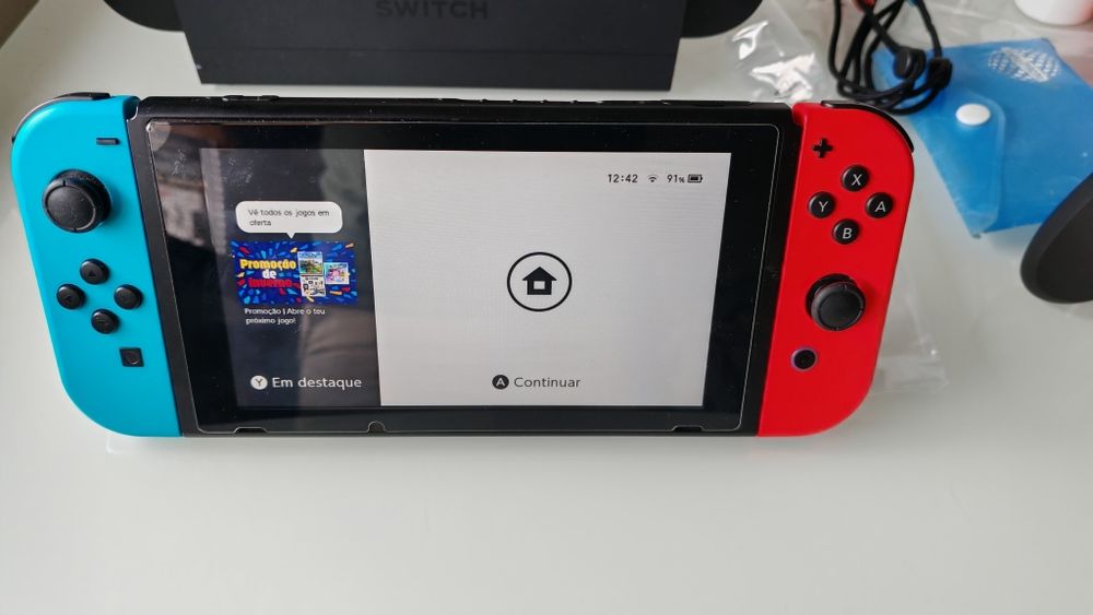 Nintendo Switch em ótimo estado