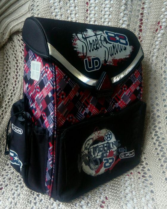 Tornister chłopięcy marki Herlitz -nie znajdziesz tego modelu w Polsce