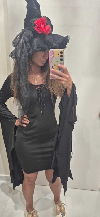 Strój Halloween Czarownica