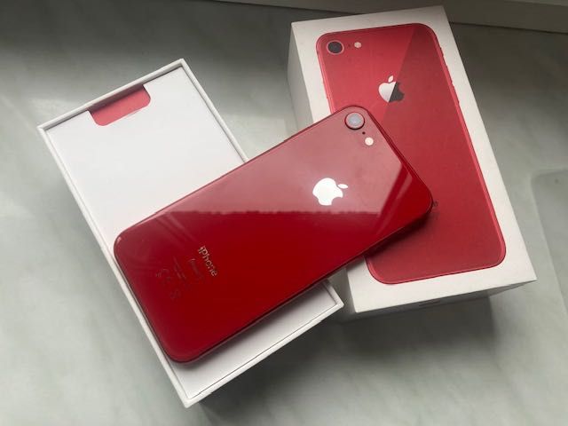 Apple iPhone Red telefon smartfon PRODUCT czerwony ładny pudełko
