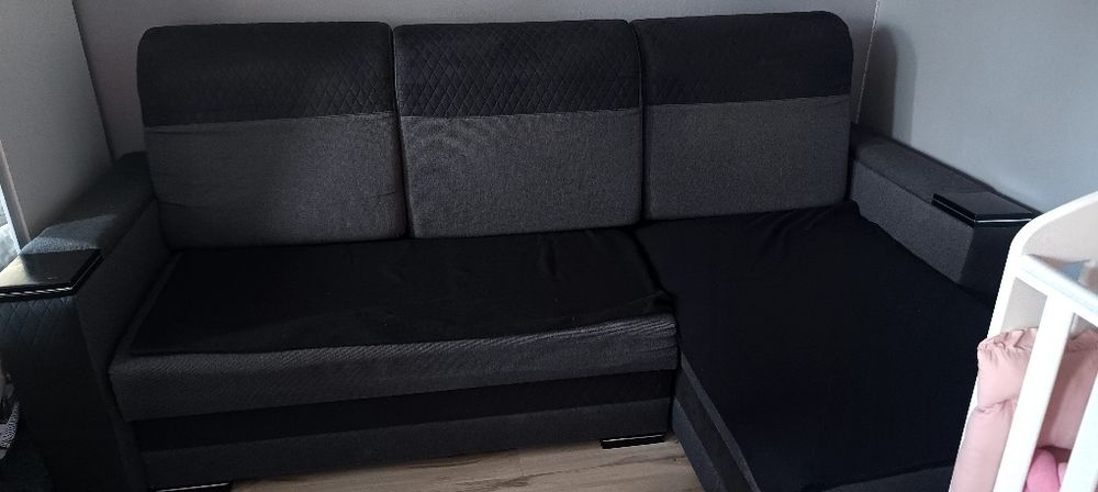 Narożnik z funkcją spania