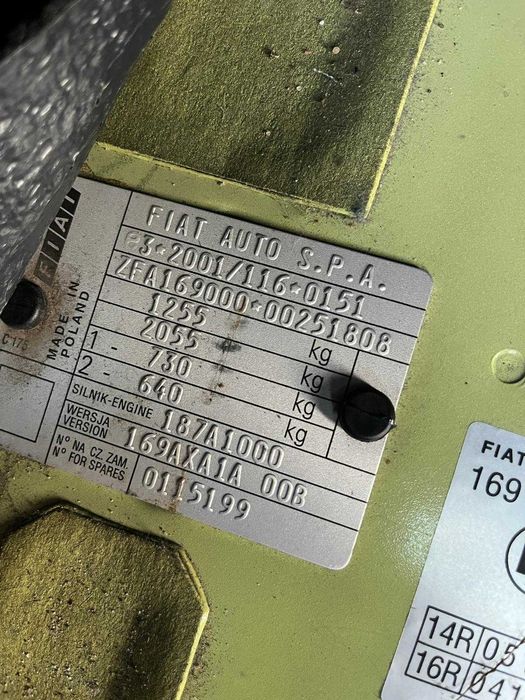 Używany Fiat Panda 2004 - 3500 PLN